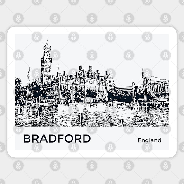 Bradford England Sticker by Lakeric